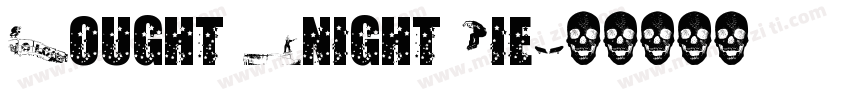 Fought Knight Die字体转换